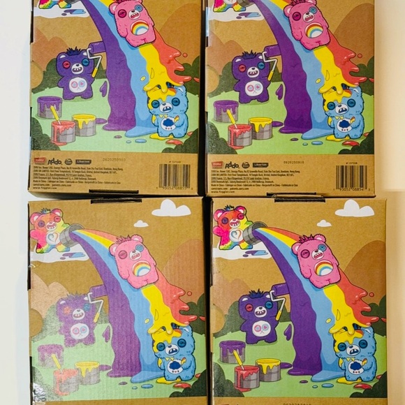 Zuru Fuggler X Care Bears TOGETHERNESS BEAR SHARE BEAR CHEER BEAR GRUMPY LOT SET - Picture 2 of 2